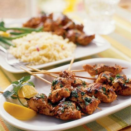 Martin's Moroccan Chicken Kebobs Recipe