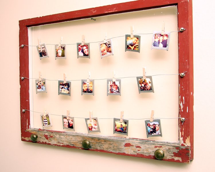 Laundry Cakes: DIY wall frame photo collage