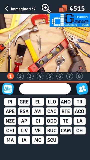 8 Parole Smontate soluzione livello 131-140