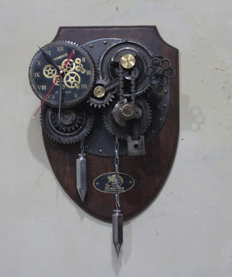 steampunk clock