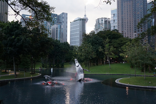 Torres Petronas em Kuala Lumpur, na Malásia