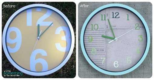 Clock Before & After WM