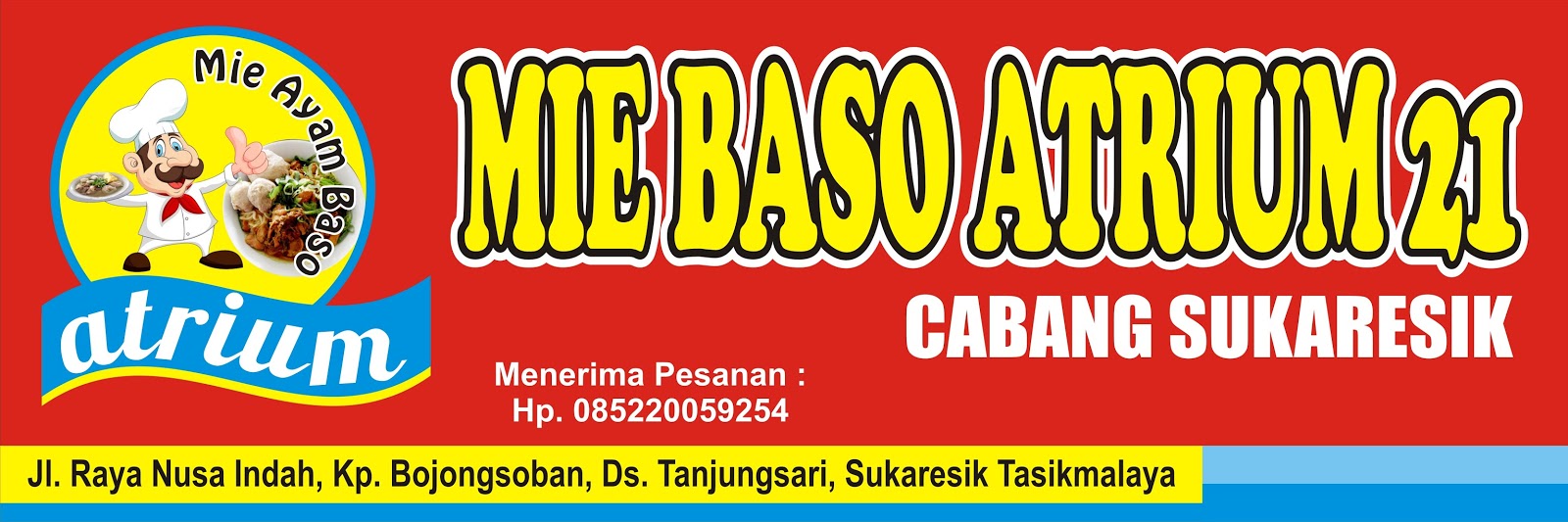 Download Spanduk Mie Bakso.cdr  Mie Ayam  Seblak  KARYAKU