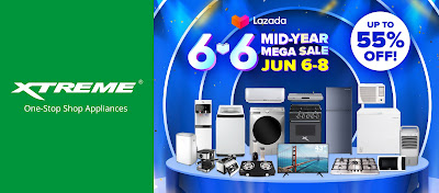 XTREME Appliances Lazada 6.6 Mid-Year Mega Sale