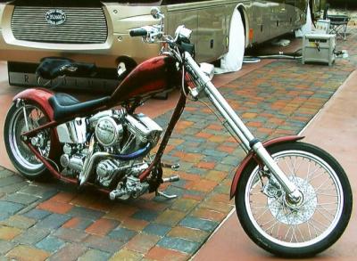 Johnny Pag Custom Chopper Motorcycle Case