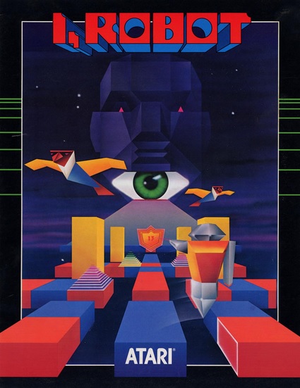 Flyer original Arcade I, Robot - Atari