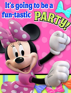 Disney Minnie Mouse Bow-tique Invitations