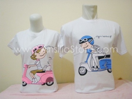 design baju  couple  vespa  Tentang Vespa 