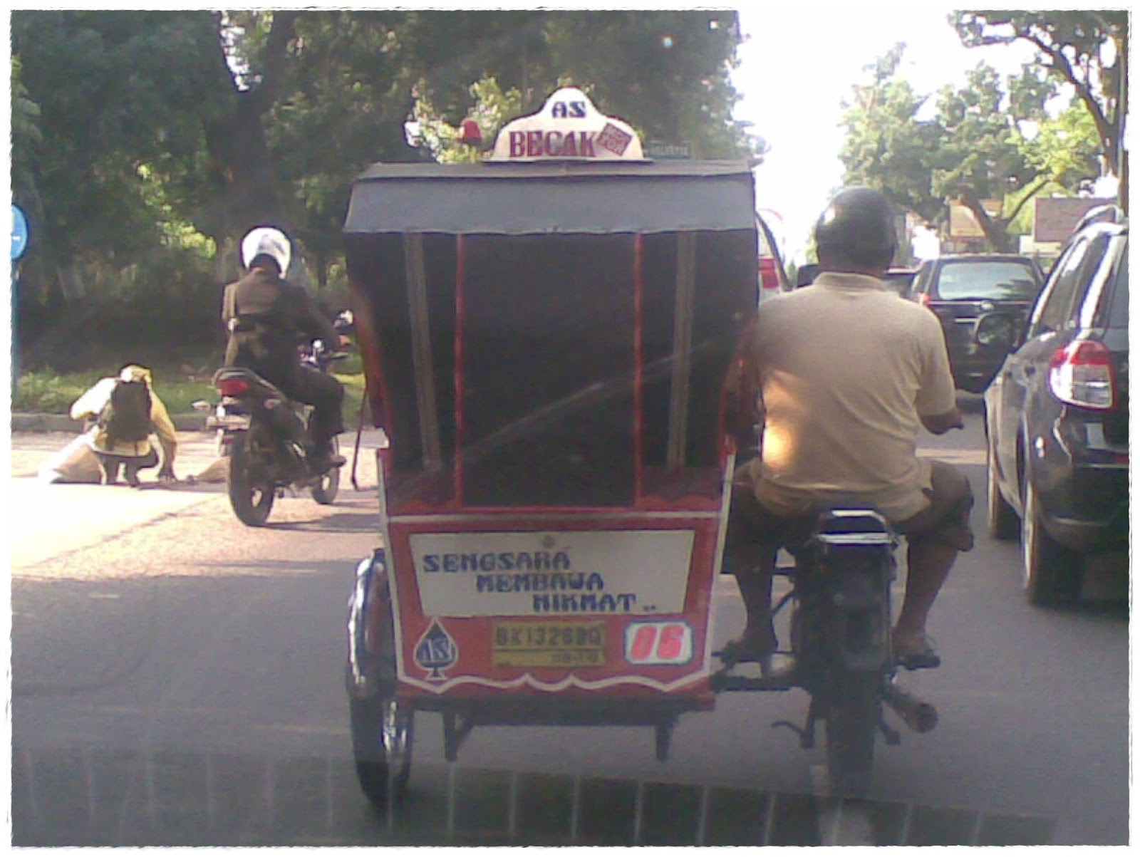 Gambar Motor Modifikasi Gambar Becak Terunik Dan Terlucu