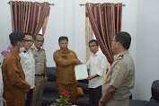 BPN Provinsi Aceh Serahkan Sertifikat Tanah Aset Pemkab Bener Meriah pada Asisten III