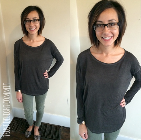 Stitch Fix Review: Heddi Scoop Neck Knit Top