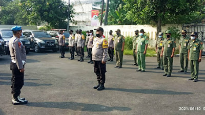 Kanit Provos Polsek Sepatan Harapkan Selalu Jaga Bhabinkamtibmas jelang Pilkades  Sangiang 