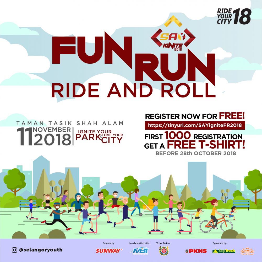 RUNNERIFIC: SAY Ignite Fun Run, Ride & Roll