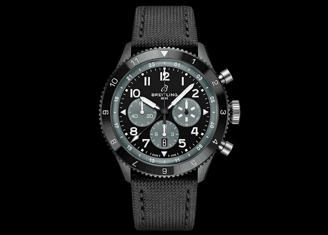 Breitling Super AVI B04 Chronograph GMT 46 Mosquito Night Fighter