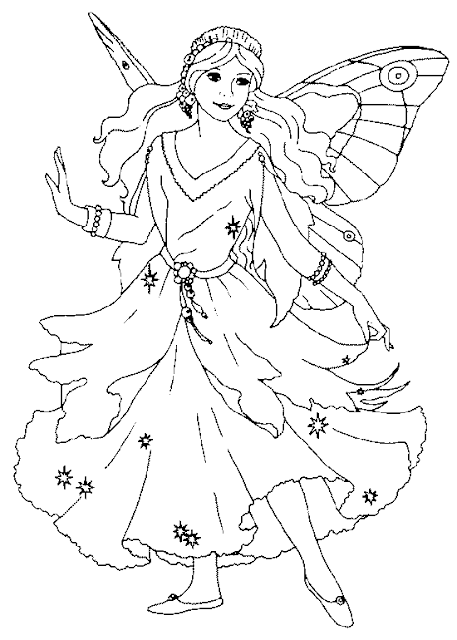 Beautiful Fairy Colour Drawing HD Wallpaper Free Download