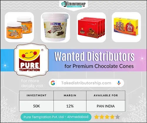 Wanted Distributors for Premium Chocolate Cones