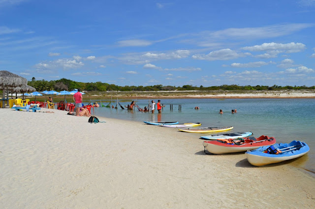 Brésil, Jericoacoara, lagoa Paraiso