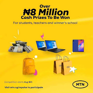 MTN Nigeria again invites all Primary & Secondary school students between 9 – 15years old to participate in the MTN mPulse Spelling Bee Competition. - Apply Now
