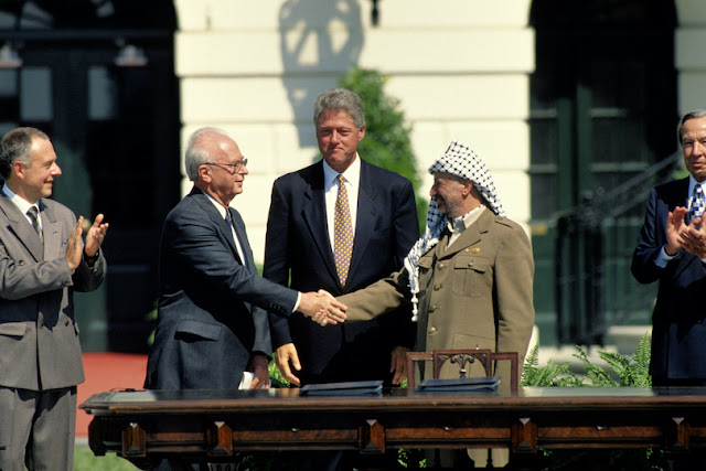 Today in History: Israel and PLO sign Oslo Accords paving the way for Palestinian self-rule