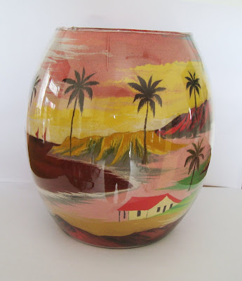 Vaso decorativo com areia colorida - Fortaleza - CE