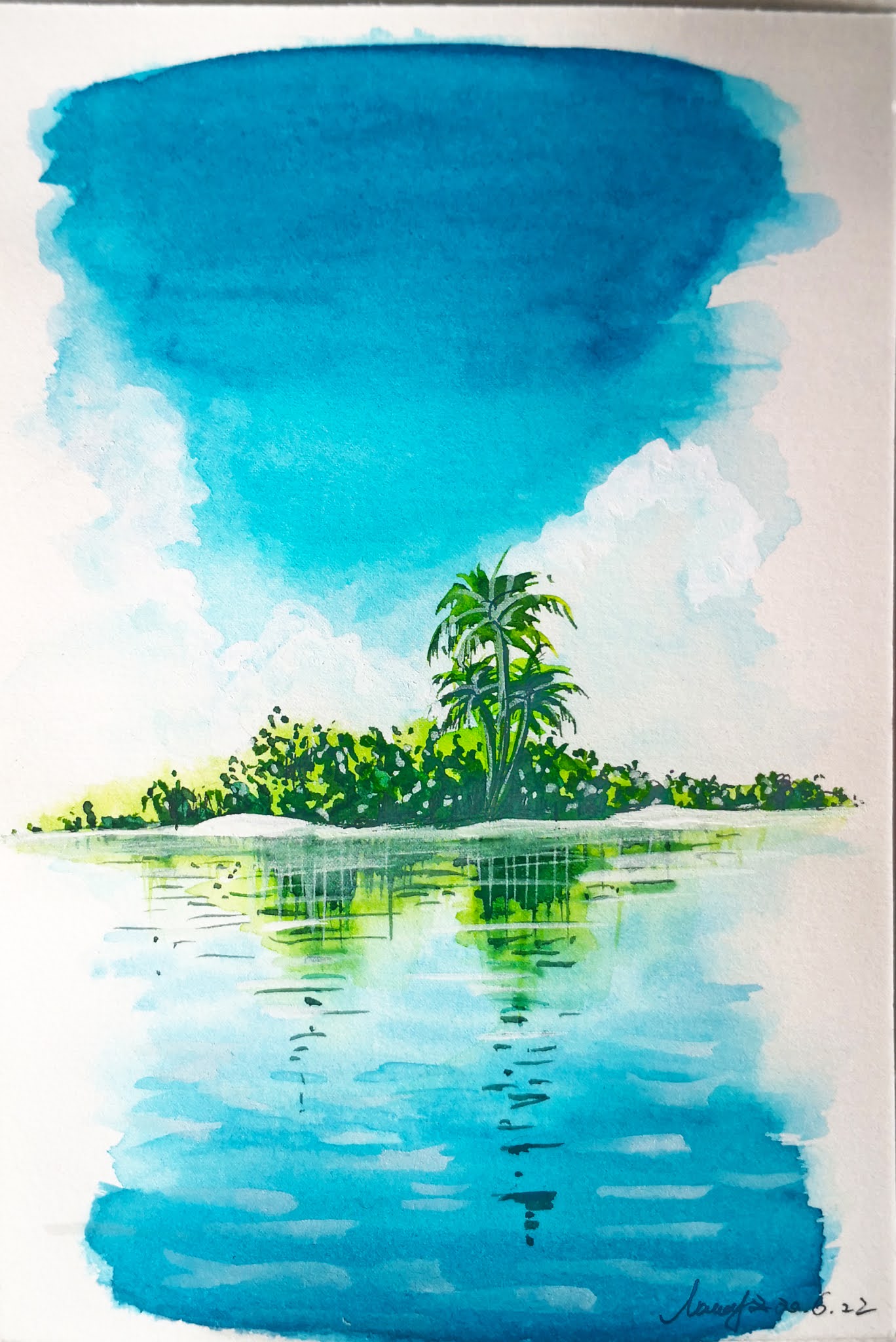12 techniques for watercolor painting, 16 my watercolor painting
