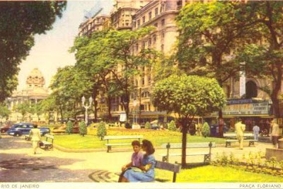 praça floriano na cinelandia rio de janeiro