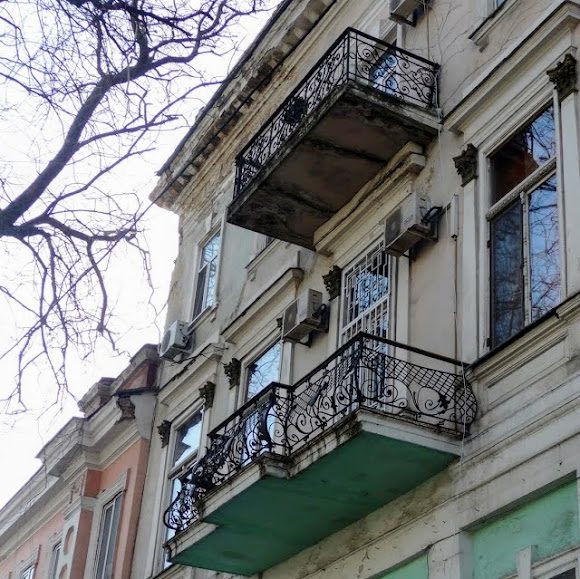 Одесса. Архитектурный декор – балконы