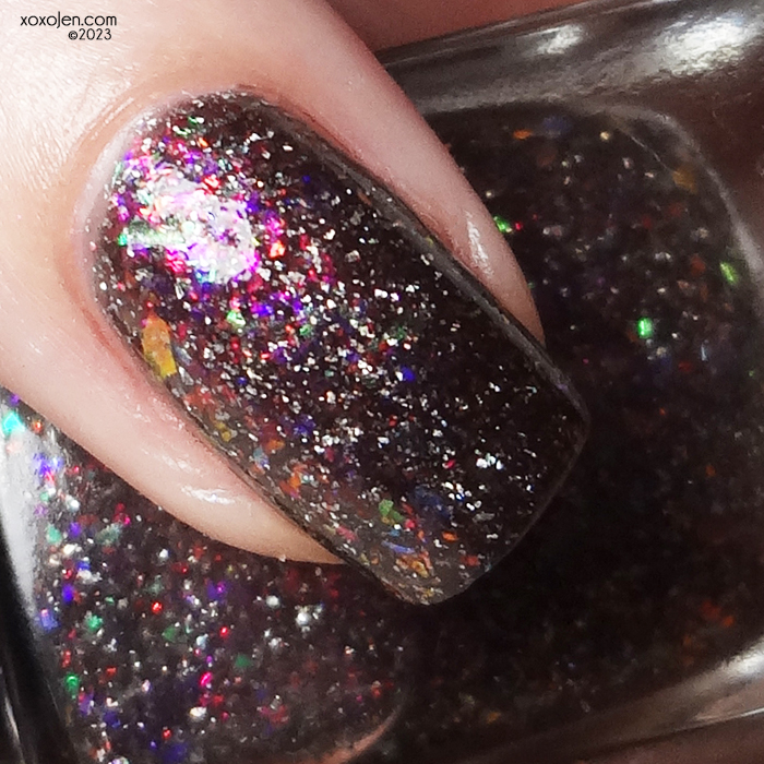 xoxoJen's swatch of Red Eyed Lacquer: Retro Ribbit