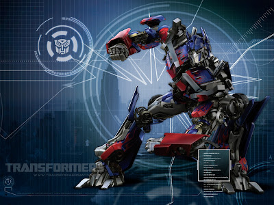 optimus prime wallpaper. transformers 3 wallpaper.