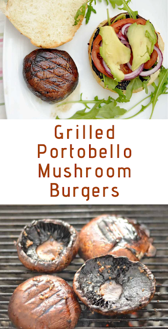 Grilled Portobello Mushroom Burgers