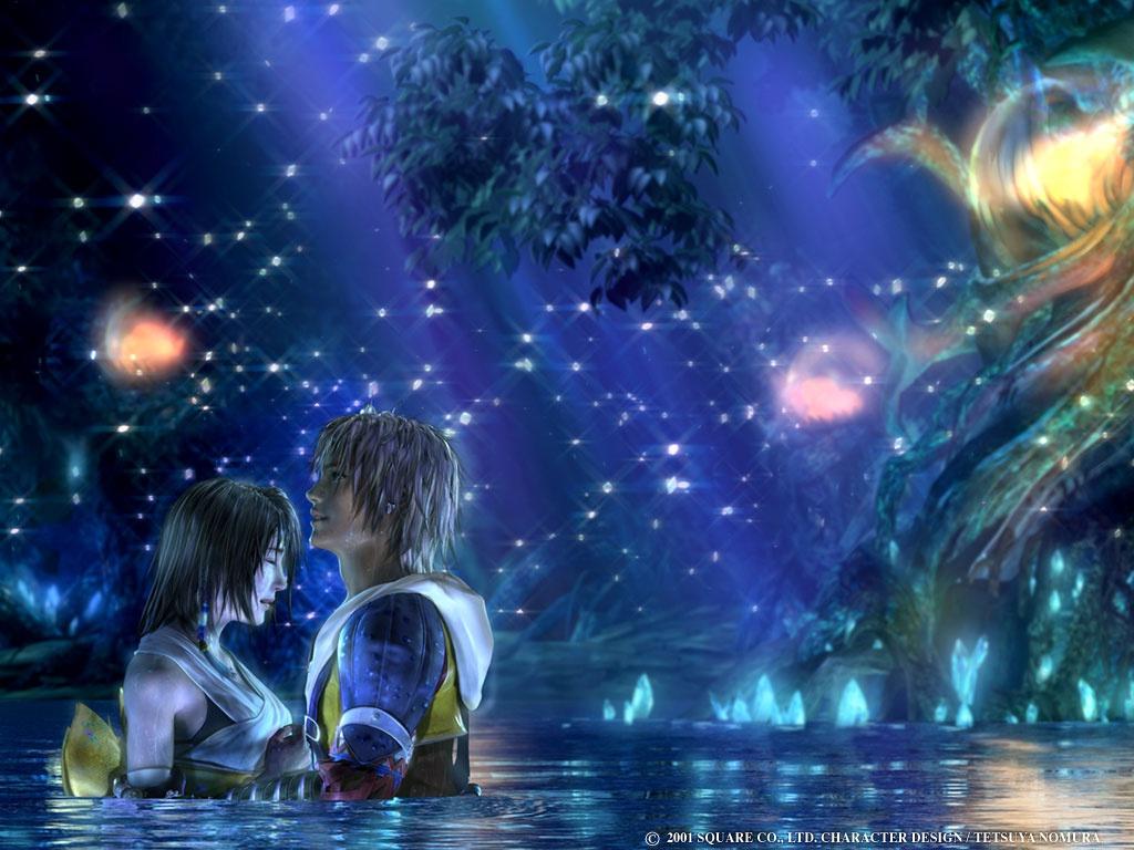 Entertainment Wallpaper, Final Fantasy X Tidus and Yuna