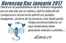 Horoscop ianuarie 2017 Rac