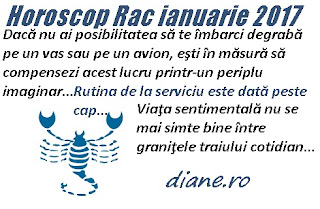 Horoscop ianuarie 2017 Rac