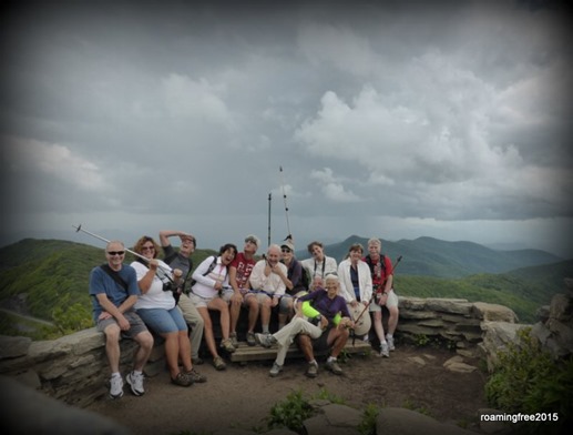Nancy called it the silly pose!