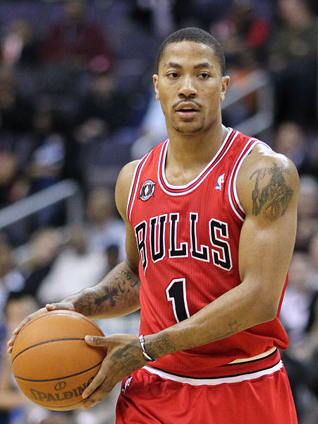 derrick rose tattoos on arm. derrick rose tattoos neck.