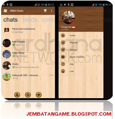 BBM Windows Phone Wood New Versi 2.10.0.35 Apk (Terbaru Gratis)