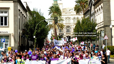 Fotos Día de la Mujer 2015 Las Palmas de Gran Canaria