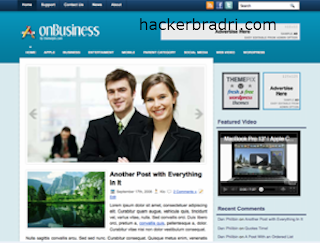 OnBusiness WordPress Theme Free Download Full hackerbradri.com