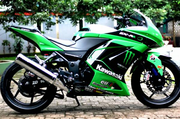 Modifikasi Kawasaki Ninja 250cc
