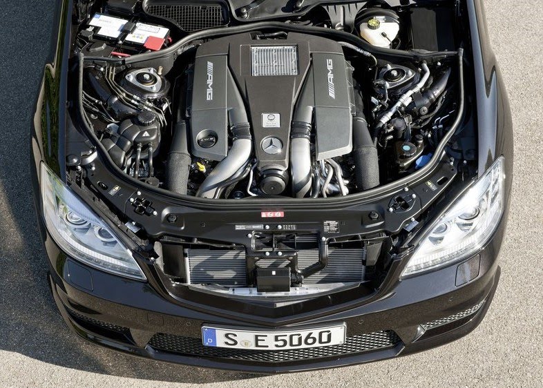 2011 Mercedes-Benz S63 AMG engine