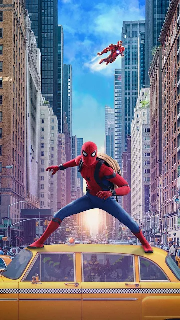 Spiderman Homecoming Movie Wallpaper