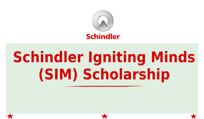 Schindler Igniting Minds (SIMs) Scholarship for Engineering B.E. And B.Tech – 2022-23 || Apply Online