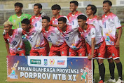 Cabor Sepak Bola PORPROV XI NTB 2023, Kota Bima Vs KSB Tersaji di Final 