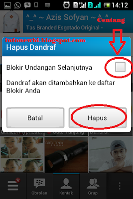Cara Menghapus dan Blokir Kontak BBM HP Android