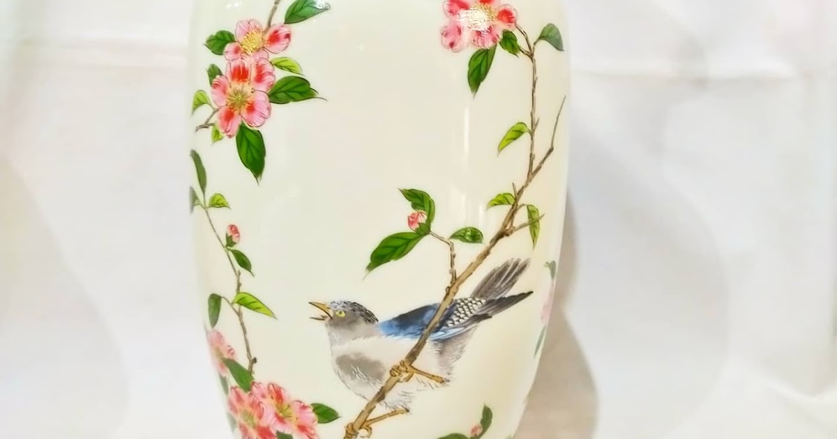 art shop abu malang vas bunga keramik  jepang