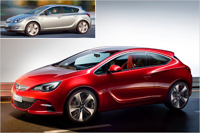 2012 Opel Astra GTC Paris: First pictures of the three-door Astra