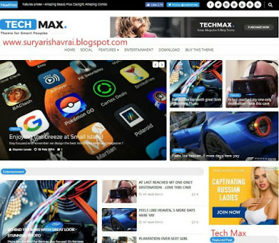 Techmax Template Download