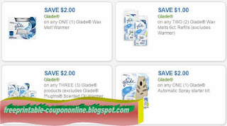 Free Printable Glade Coupons