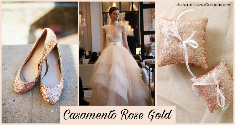 Casamento Rose Gold