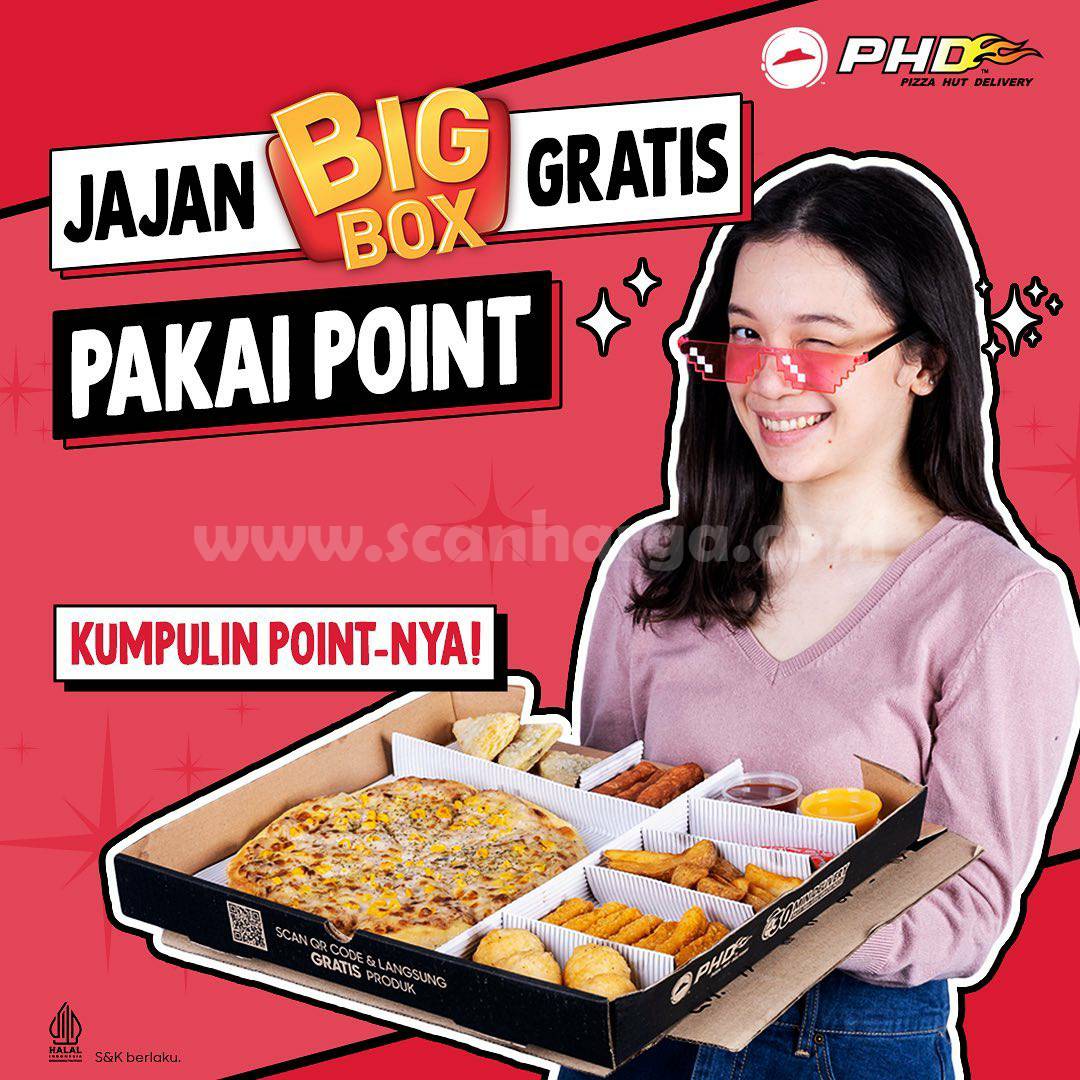 PHD Promo JAJAN BIG BOX GRATIS Pakai POINT